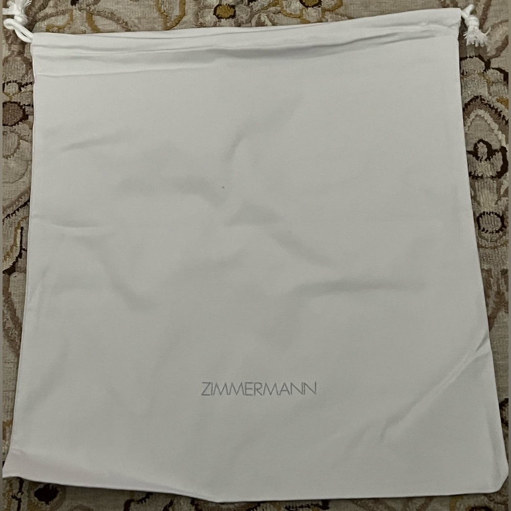 Zimmermann Classic White Storage Bag